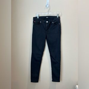 Hudson black skinny jeans